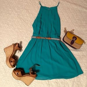 Turquoise Dress